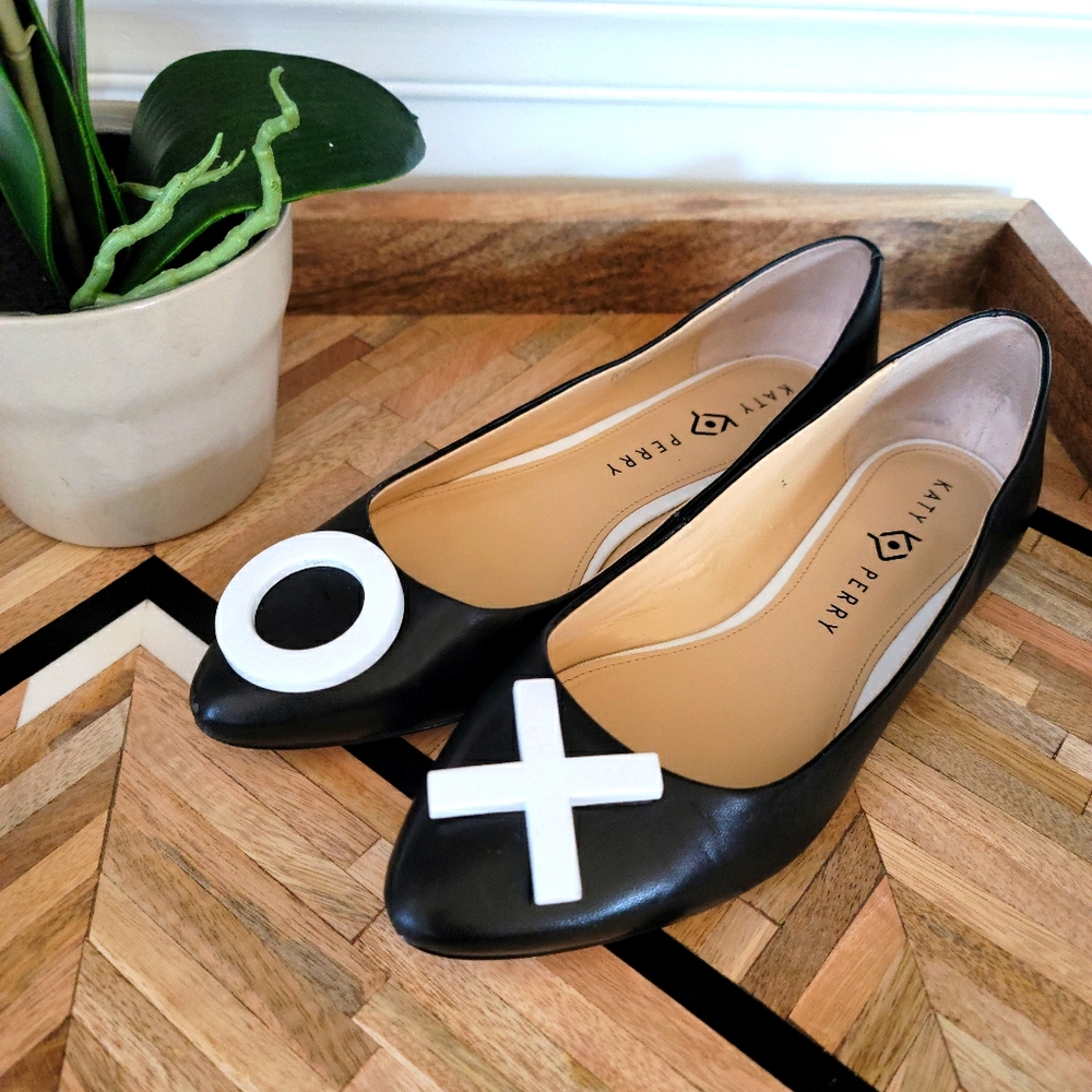 Katy Perry XO Black Flats